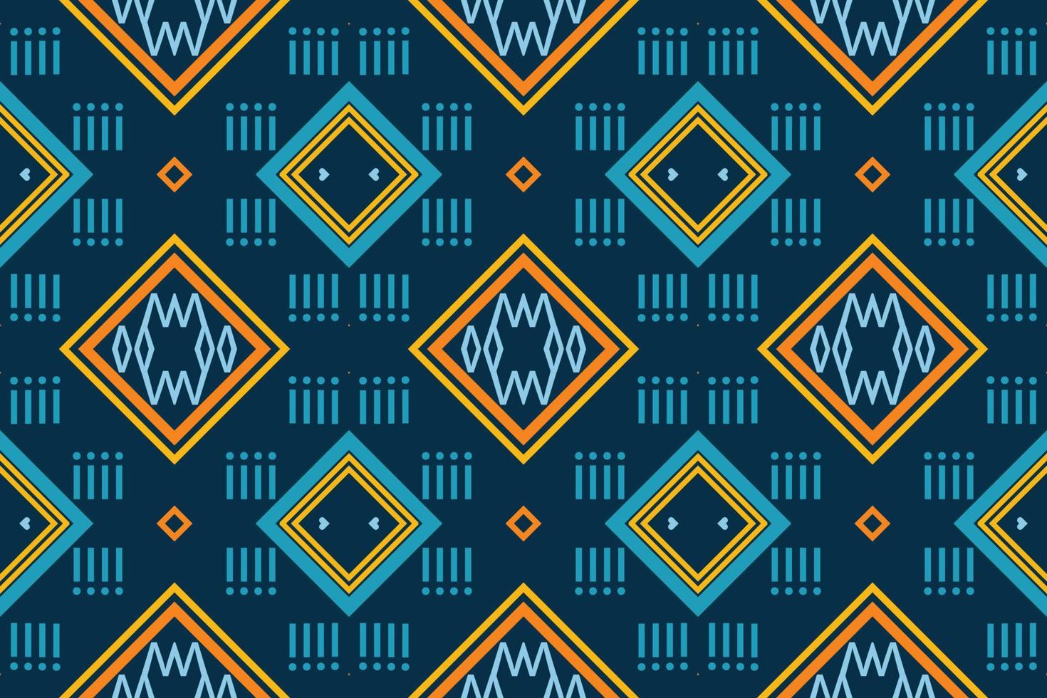 Ethnic Aztec Ikat Seamless Pattern Textile ikat damask seamless pattern digital vector design for Print saree Kurti Borneo Fabric Aztec brush symbols swatches party wear