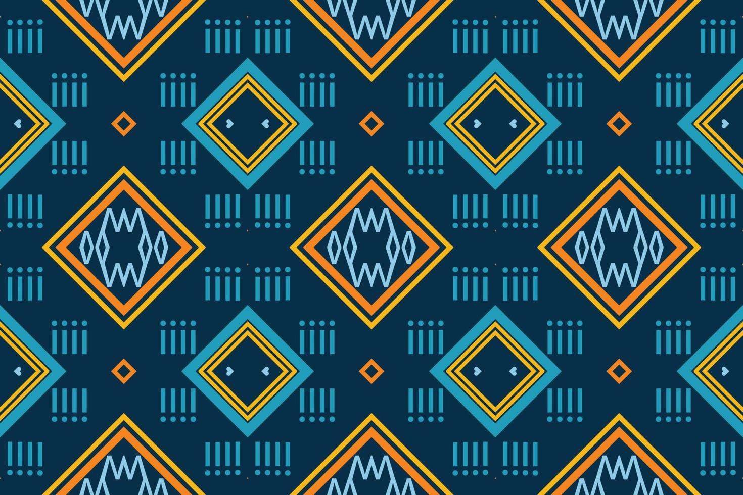 Ethnic Aztec Ikat Seamless Pattern Textile ikat damask seamless pattern digital vector design for Print saree Kurti Borneo Fabric Aztec brush symbols swatches party wear