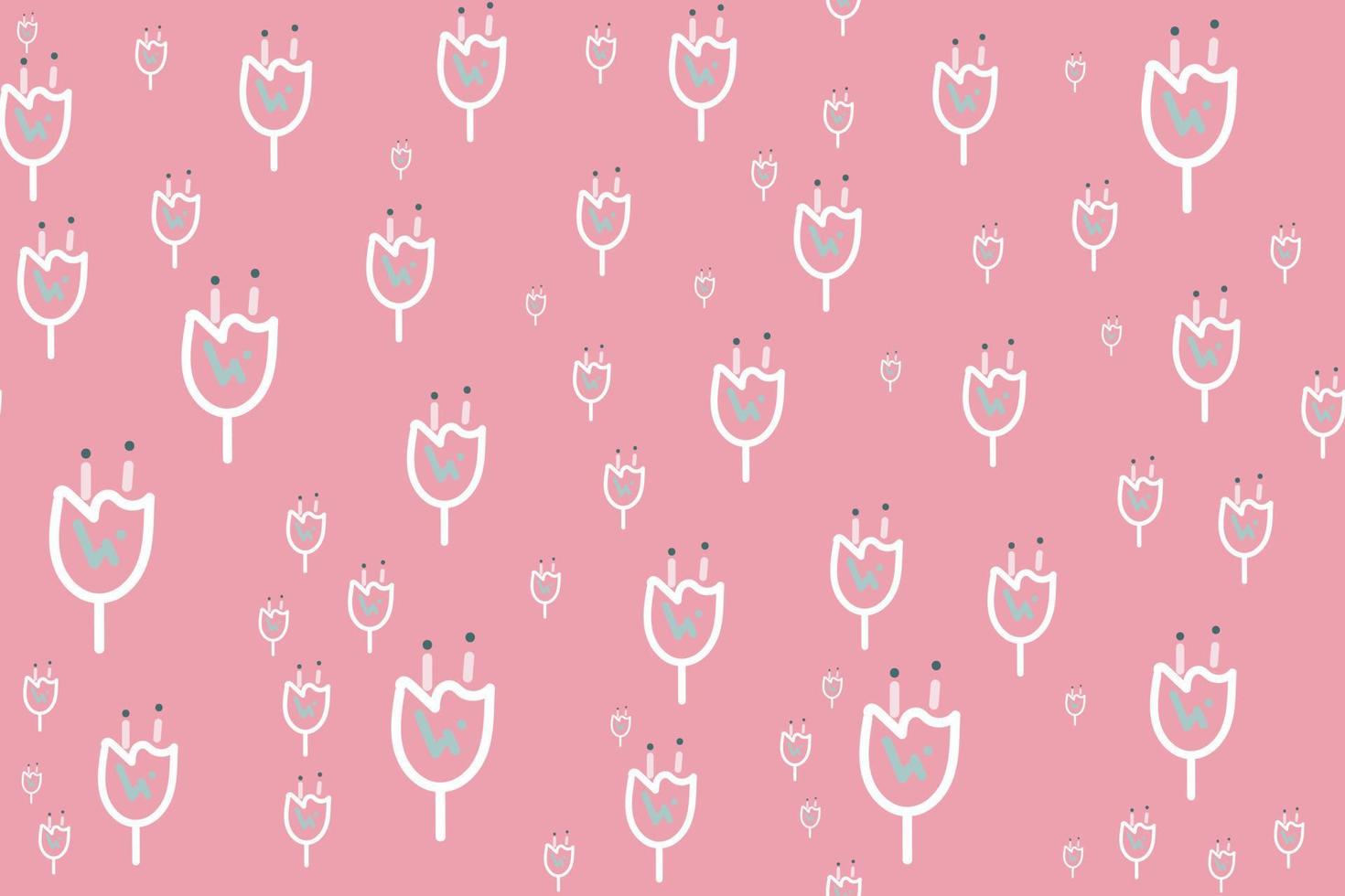 Very beautiful botanical flower seamless patterns vector design It's a form created by freehand merging. Create beautiful fabric patterns designed for print used in the ,wallpaper,paper,fabric,