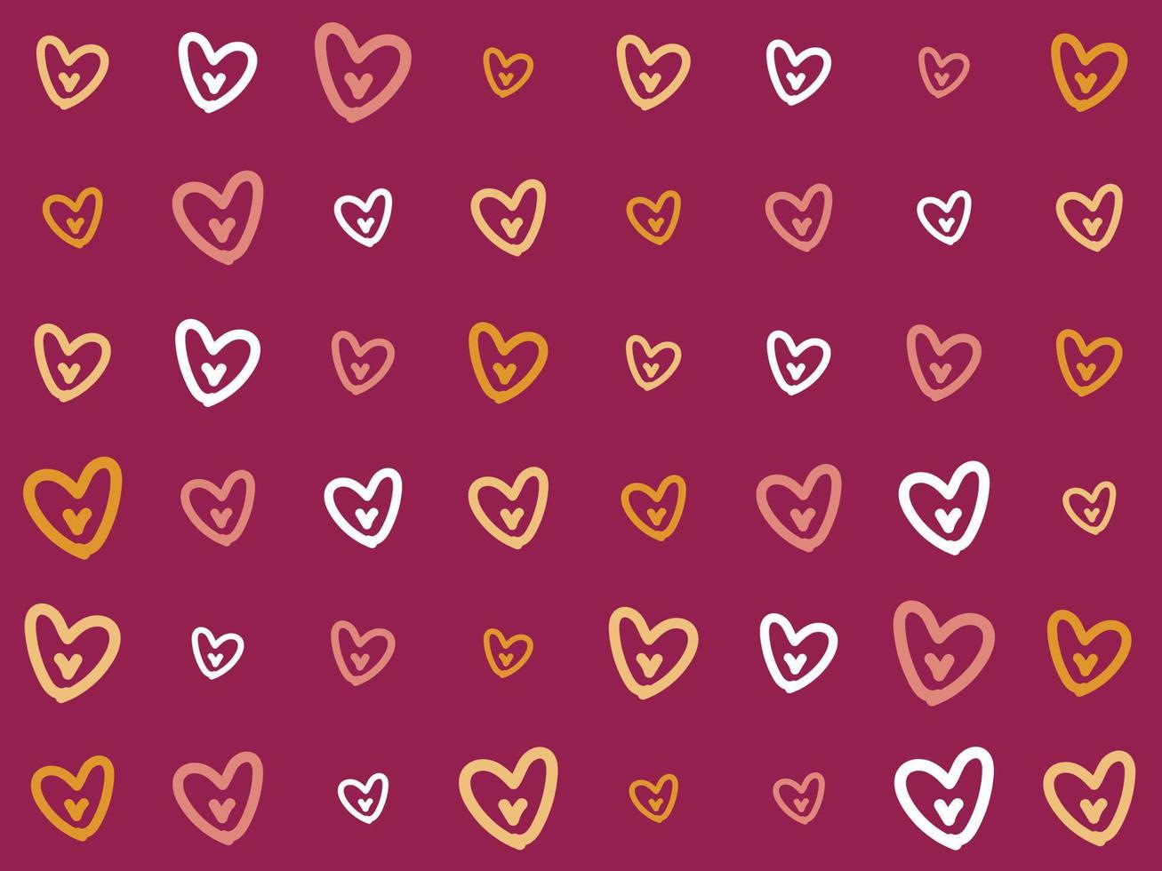 Freehand heart Aztec print fabric Seamless Pattern Design Ethnic Aztec fabric carpet mandala ornament native boho chevron textile. vector