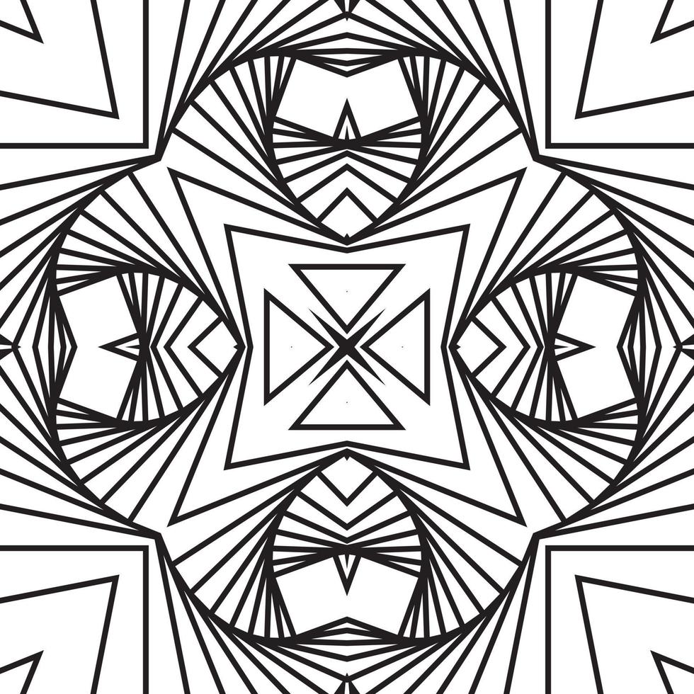 Monochrome 3D Vector illustration. Vector Twisted Curved Stripe Modern Trendy Illustration of black white background. pattern,