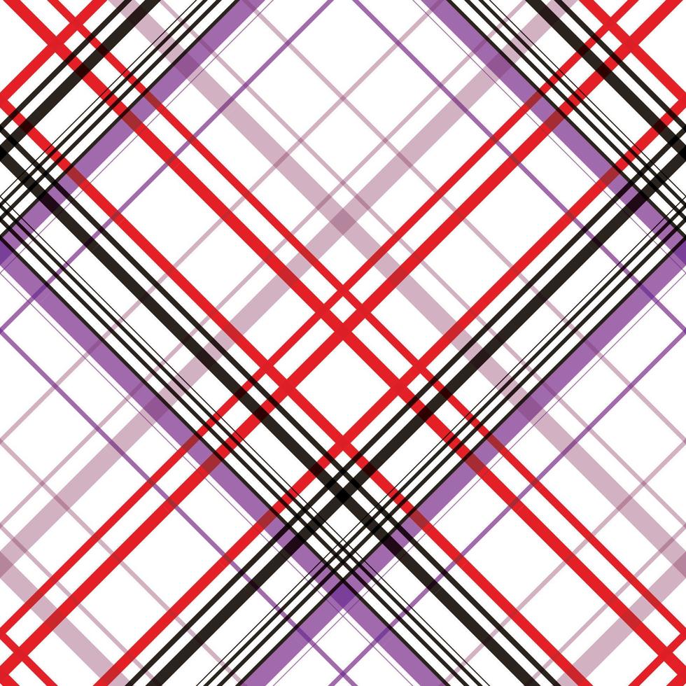 patrón de cuadros diseño textil los bloques de color resultantes se repiten vertical y horizontalmente en un patrón distintivo de cuadrados y líneas conocido como conjunto. el tartán a menudo se llama plaid vector