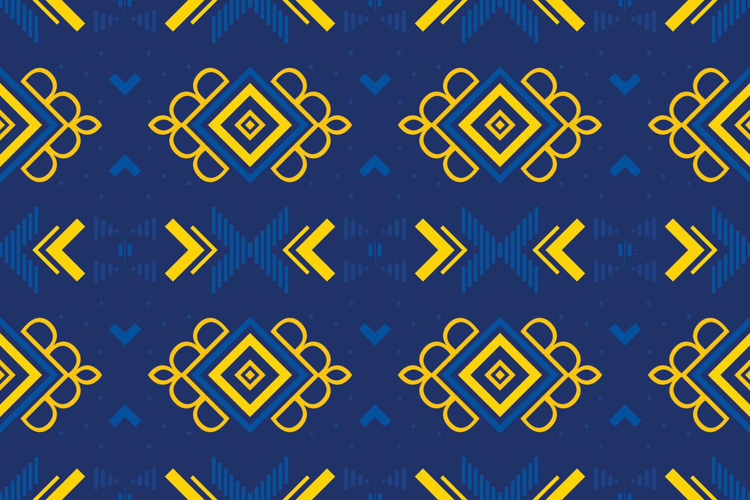 Ethnic pattern background. traditional pattern African art It is a pattern created by combining geometric shapes. Design for print. Using in the fashion industry. vector