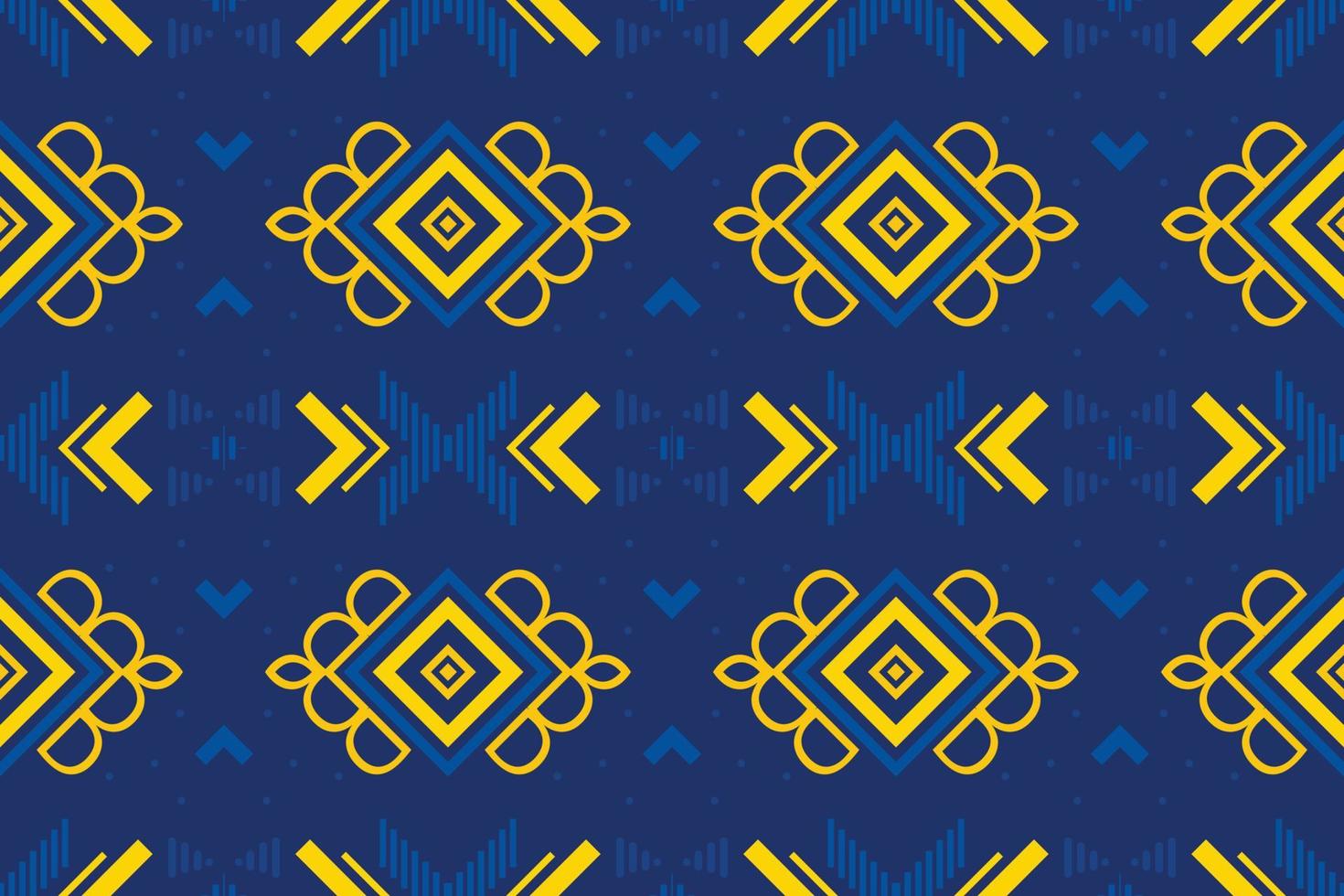 Ethnic pattern background. traditional pattern African art It is a pattern created by combining geometric shapes. Design for print. Using in the fashion industry. vector