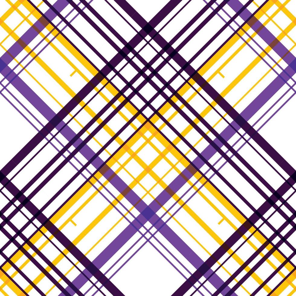 plaid designs seamless textile is made with alternating bands of coloured pre dyed threads woven as both warp and weft at right angles to each other. vector