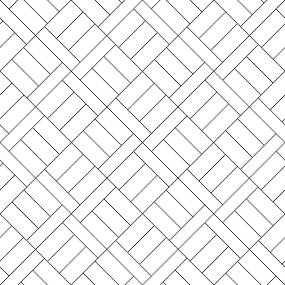 Simple outline parquet pattern. Zigzag geometric background. Vector illustration
