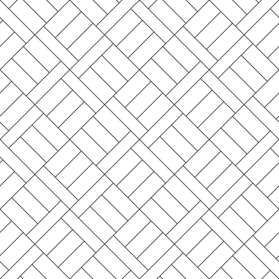 Simple outline parquet pattern. Zigzag geometric background. Vector illustration