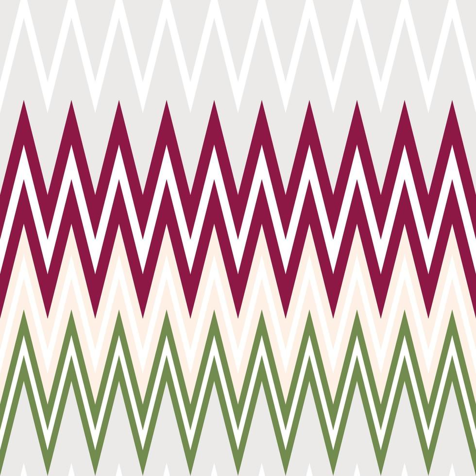 Modern Zigzag chevron pattern digital art print summer party backdrop design vector
