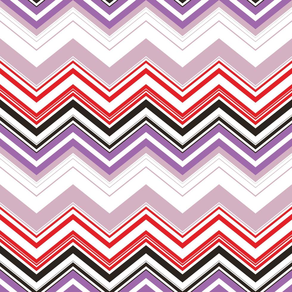 fondo geométrico de patrón de chevron vintage para papel tapiz, papel de regalo, estampado de tela, muebles. estampado en zig-zag. adorno pintado inusual de pinceladas. vector