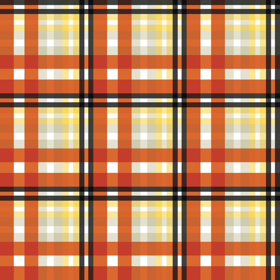 Tartan is a patterned cloth consisting of criss-crossed, horizontal and vertical bands in multiple  colours. Tartans are regarded as a cultural icon of Scotland. vector