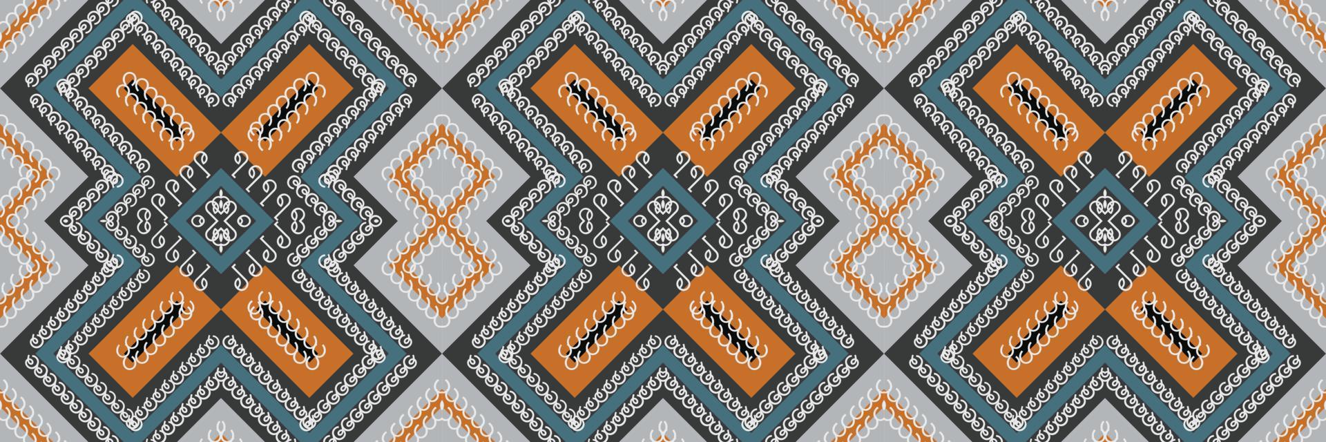 Indian ethnic design pattern. traditional patterned wallpaper It is a pattern created by combining geometric shapes. Design for print. Using in the fashion industry. vector