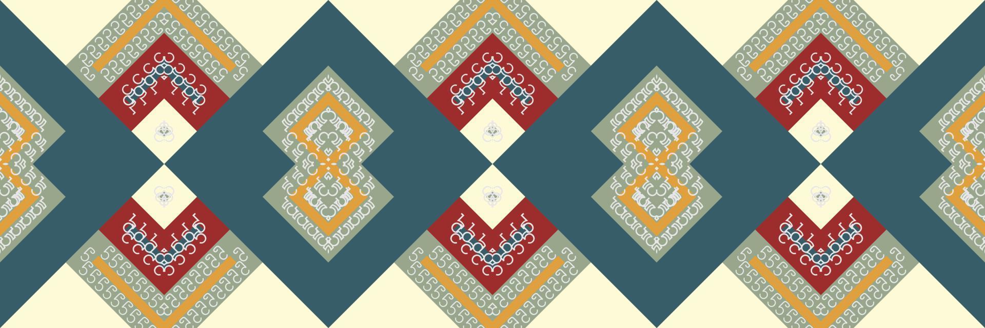 Ethnic Indian prints and patterns. Geometric ethnic pattern traditional Design It is a pattern created by combining geometric shapes. Design for print. Using in the fashion industry. vector