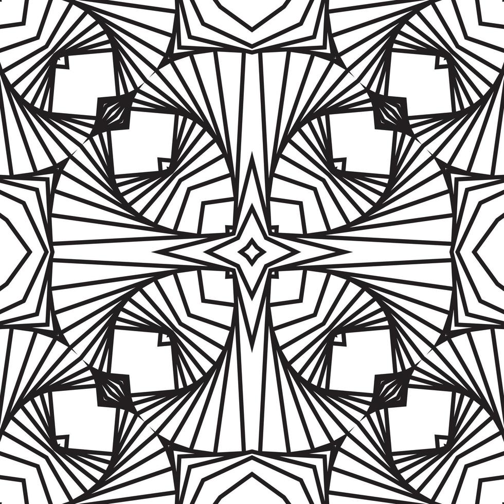 Dynamic 3d wavy lines seamless pattern. Abstract dynamical crumpled texture. 3D pattern. The illusion of movement pattern. vector