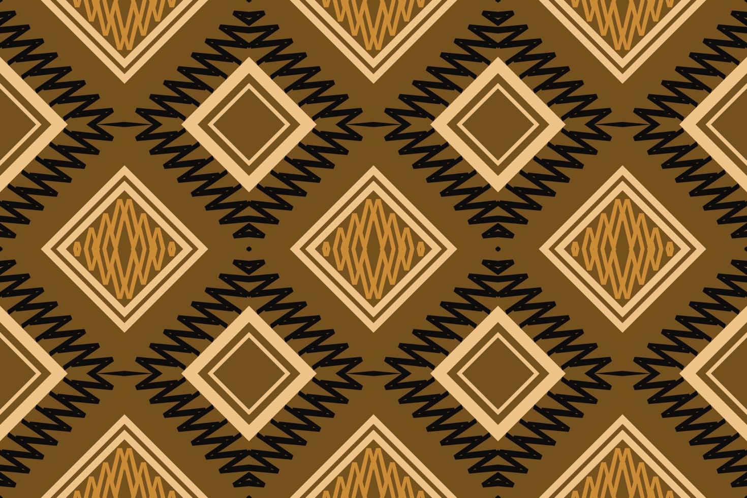 Ethnic Pattern vector. Ikat Seamless embroidery, Geometric ethnic pattern traditional Design It is a pattern created by combining geometric shapes. Design for print. Using in the fashion industry. vector