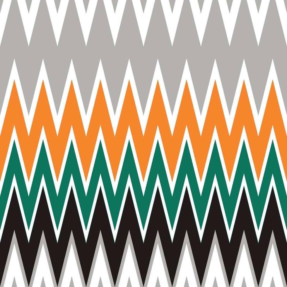 Wavy chevron pattern digital art print summer party backdrop design vector