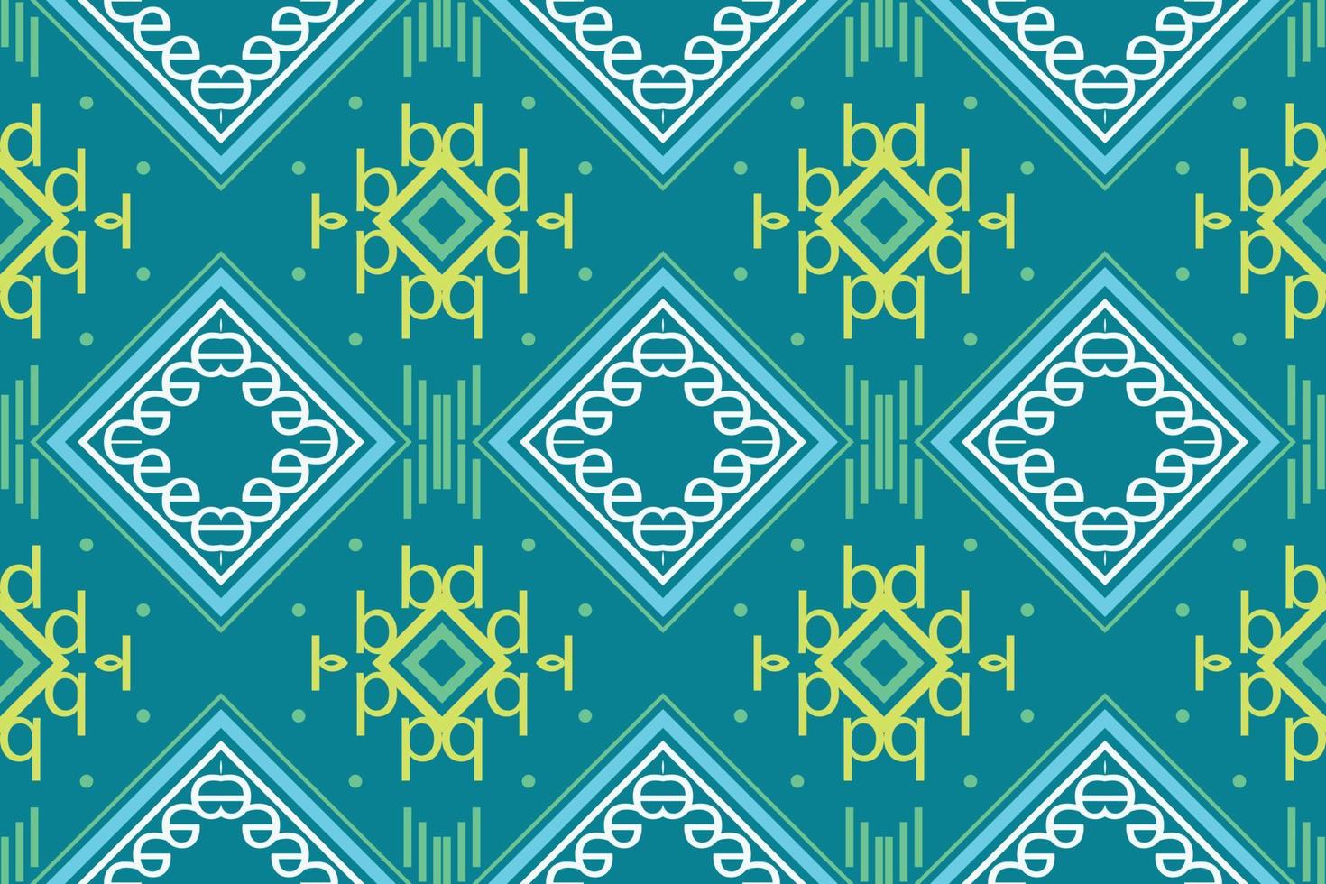 Ikat Seamless Pattern  ikat stripes batik textile seamless pattern digital vector design for Print saree Kurti Borneo Fabric border brush symbols swatches cotton