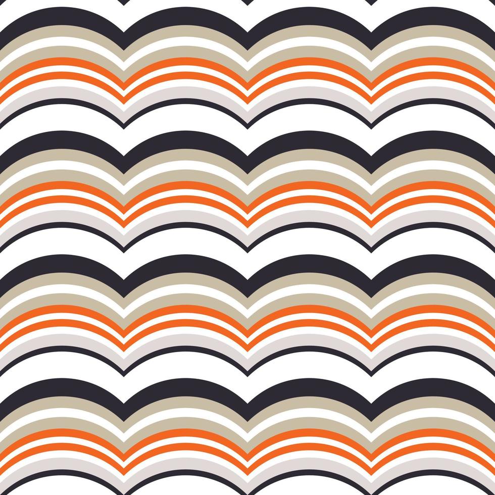 Popular zigzag chevron grunge digital art print fabric design pattern vector