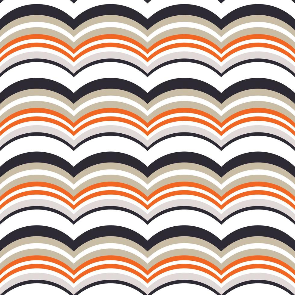 Popular zigzag chevron grunge digital art print fabric design pattern vector