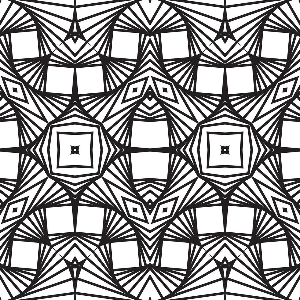 Seamless 3D Stripe Pattern Abstract dynamical crumpled texture. 3D pattern. The illusion of movement pattern. vector