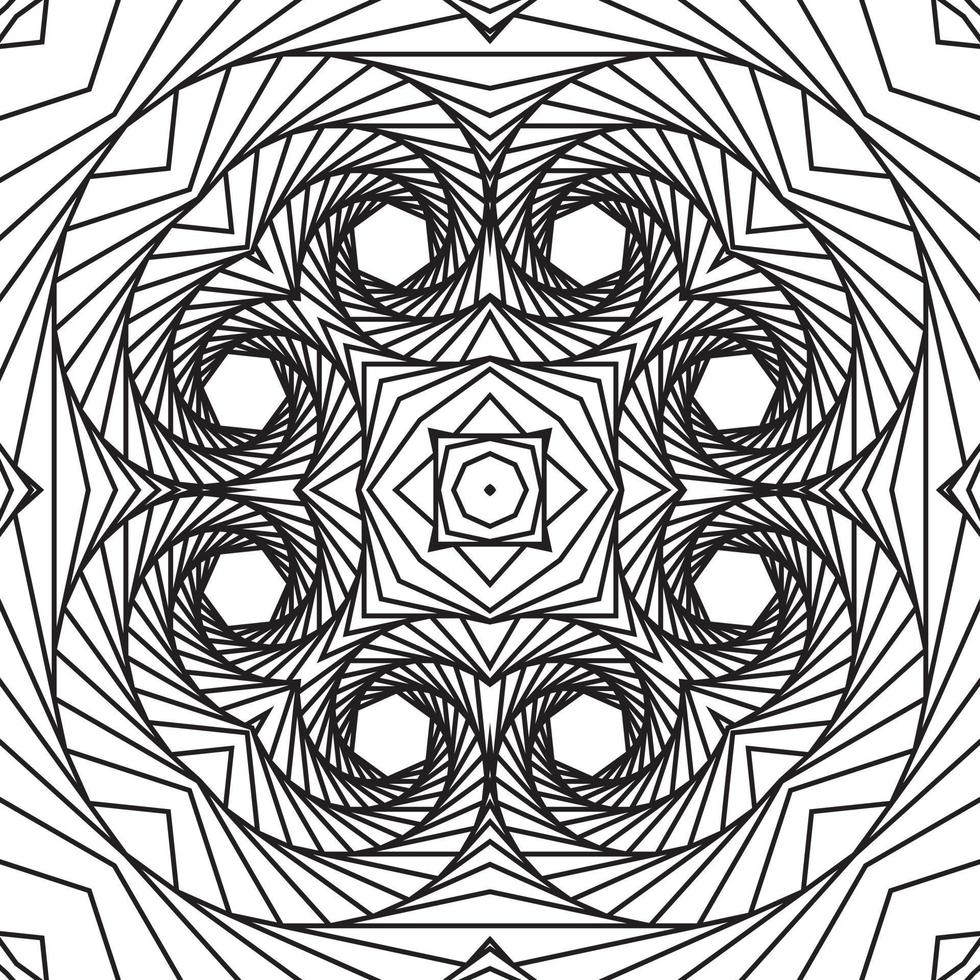 Abstract Pattern of Wavy Stripes or Rippled 3D Relief, Abstract dynamical crumpled texture. 3D pattern. The illusion of movement pattern. vector