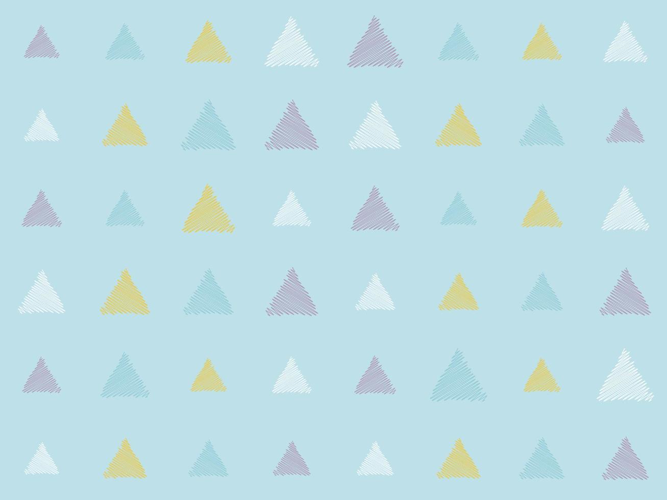 Freehand Triangle Dotted fabric Seamless Pattern Design Ethnic Aztec fabric carpet mandala ornament native boho chevron textile. vector
