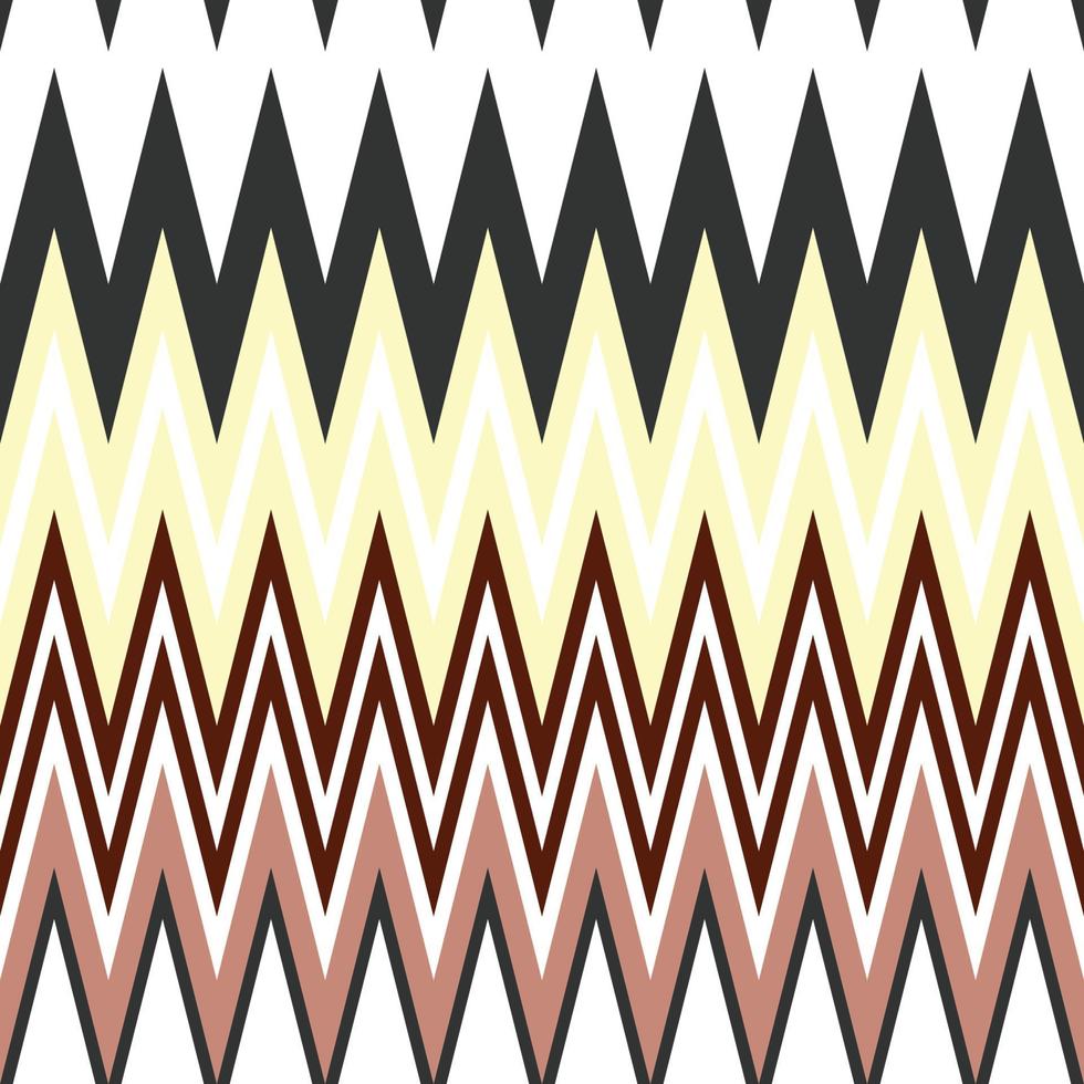 Chevrons seamless pattern Vector background retro vintage design