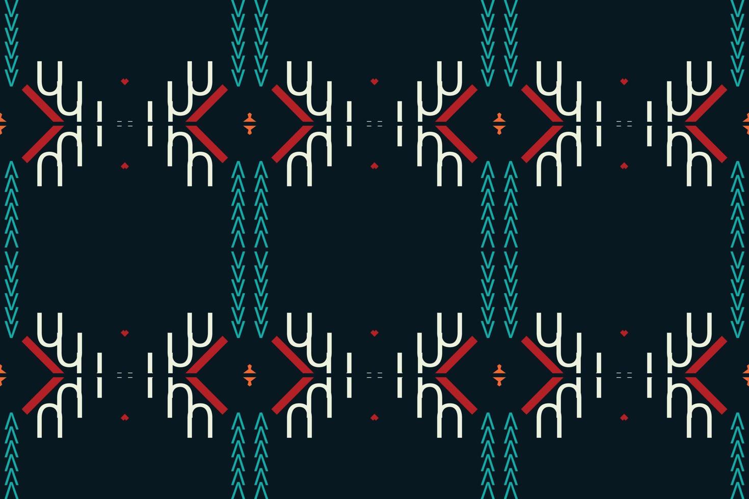 Ethnic pattern vector. Geometric ethnic pattern traditional Design It is a pattern created by combining geometric shapes. Design for print. Using in the fashion industry. vector