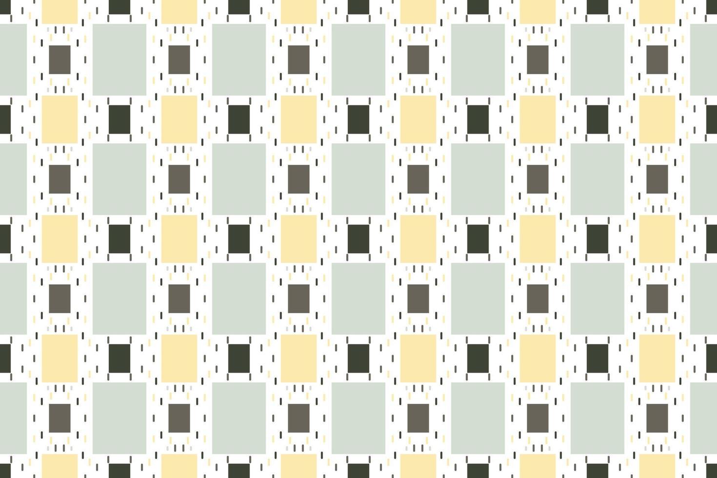 Very Beautiful geometry shapes seamless pattern It consists of a polyhedron such as a circle square triangle Used in the textile industry, fabric pattern, paper, wallpaper, book cover vector