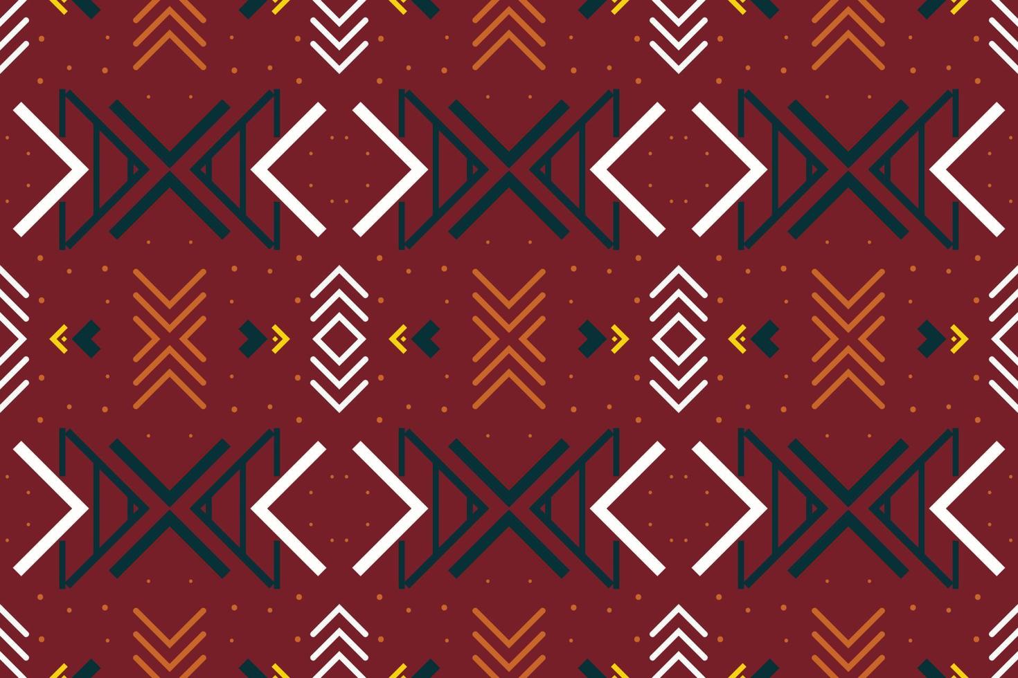 étnico azteca ikat patrón sin costuras textil ikat diamante patrón sin costuras diseño de vector digital para imprimir saree kurti borneo tela azteca cepillo símbolos muestras algodón