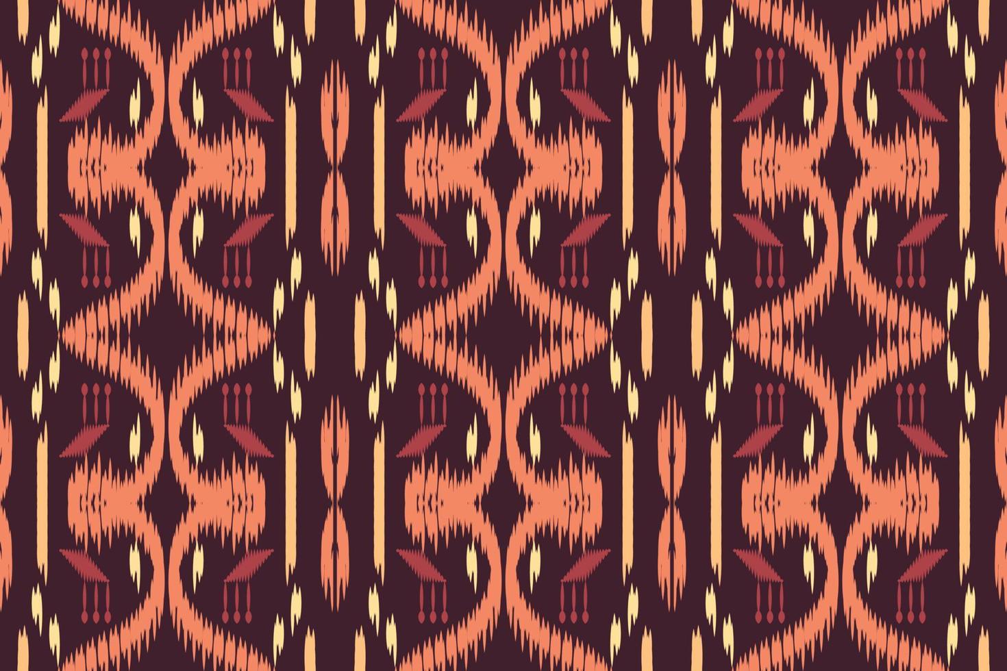 BatikTextile ikat fabric seamless pattern digital vector design for Print saree Kurti Borneo Fabric border brush symbols swatches stylish