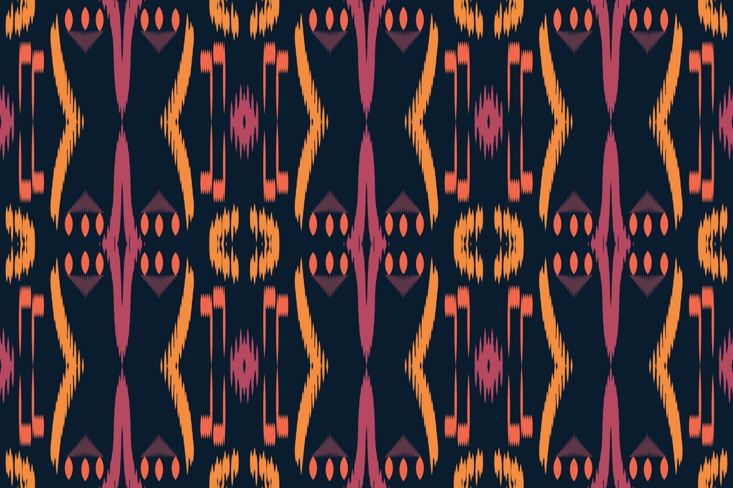 BatikTextile ikat frame seamless pattern digital vector design for Print saree Kurti Borneo Fabric border brush symbols swatches party wear