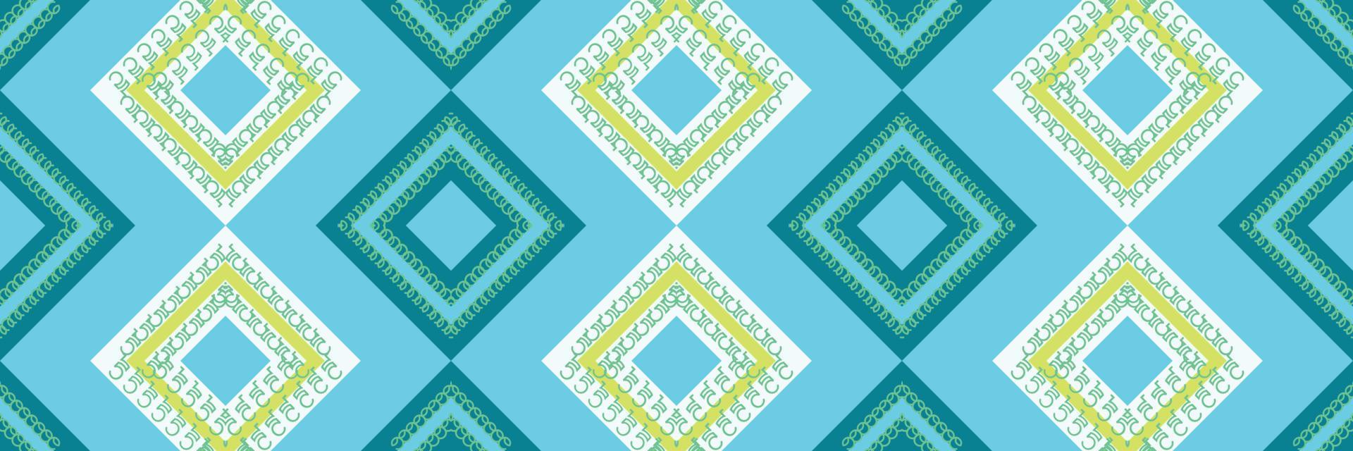 patrón étnico indio ikat. arte nativo americano estampado tradicional es un patrón creado mediante la combinación de formas geométricas. diseño para imprimir. utilizando en la industria de la moda. vector