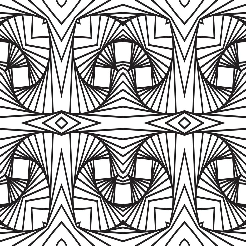 Monochrome 3D waves relief surface. on a white background. Geometric shapes from the black lines. vector