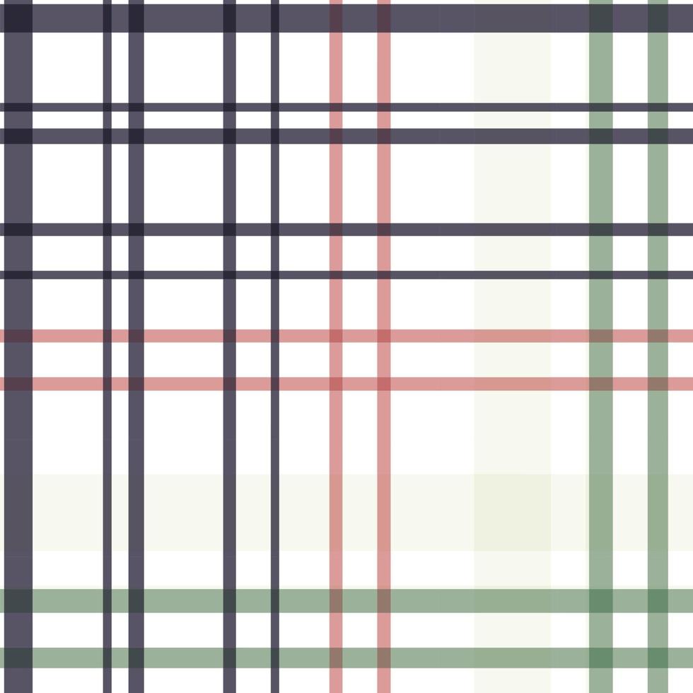 check plaid pattern fabric design background is made with alternating bands of coloured pre dyed threads woven as both warp and weft at right angles to each other. vector