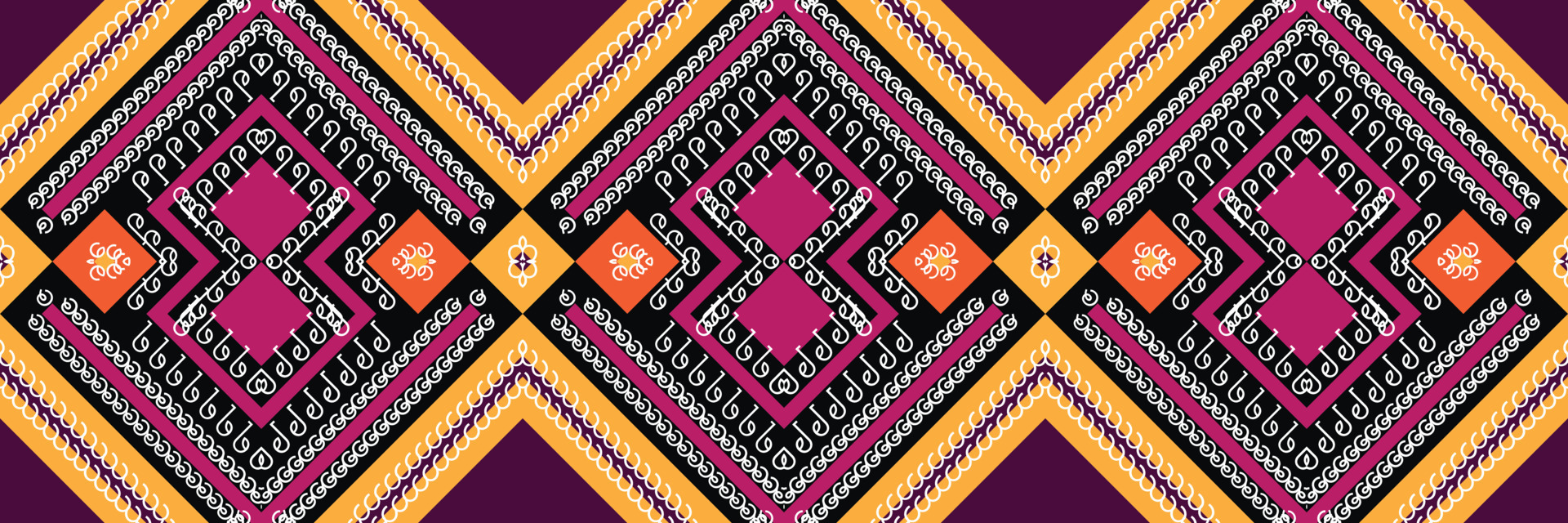 Pattern simple ethnic design in the Philippines. traditional patterned Native American art It is