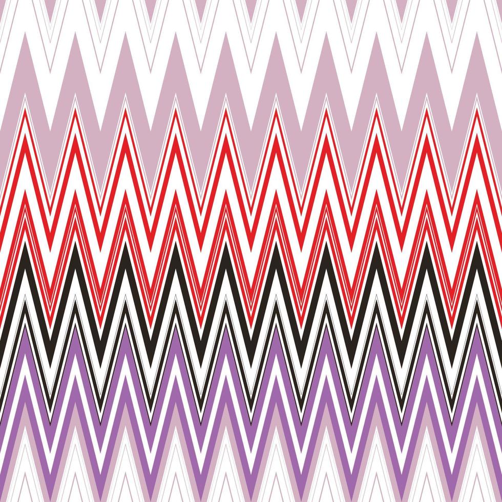 Vintage chevron pattern geometric background for wallpaper, gift paper, fabric print, furniture. Zigzag print. Unusual painted ornament from brush strokes. vector