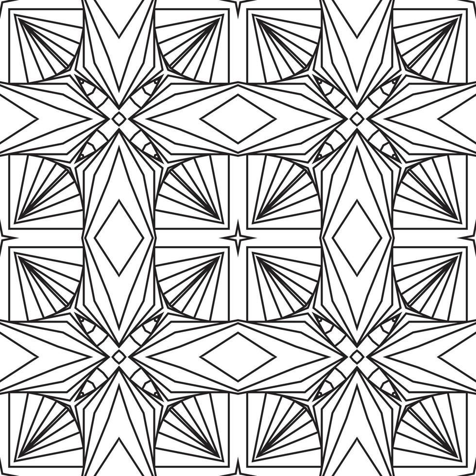 Monochrome 3D wireframe geometric shapes on a white background. Geometric shapes from the black lines. vector