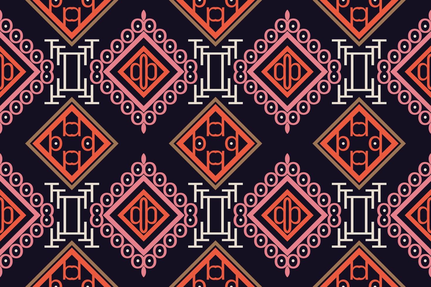 Ethnic Aztec Ikat Seamless Pattern Textile ikat stripe seamless pattern digital vector design for Print saree Kurti Borneo Fabric Aztec brush symbols swatches designer