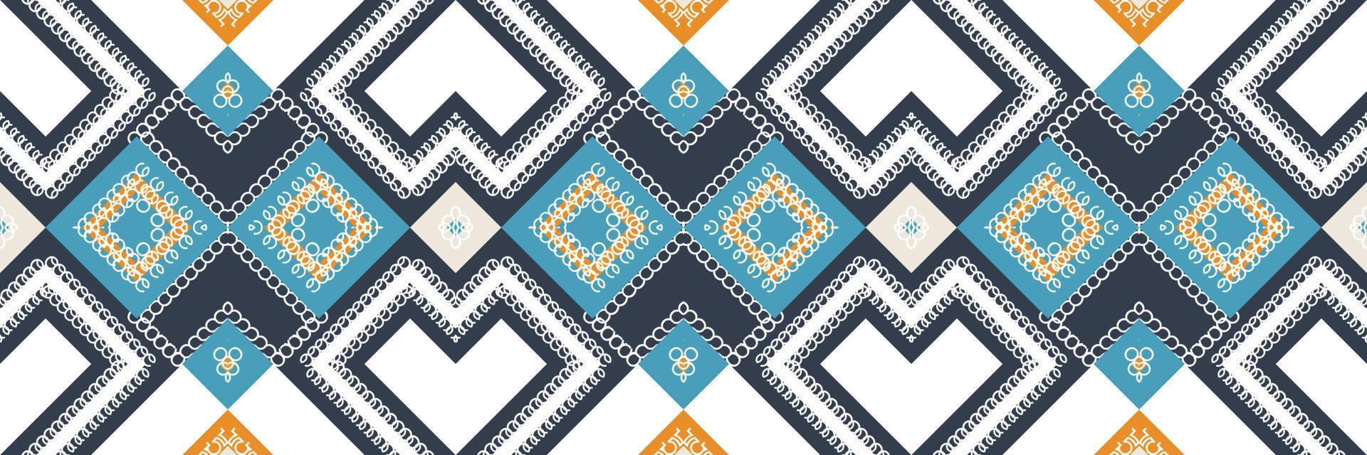 Tribal ethnic pattern. Traditional ethnic patterns vectors It is a pattern created by combining geometric shapes. Design for print. Using in the fashion industry.