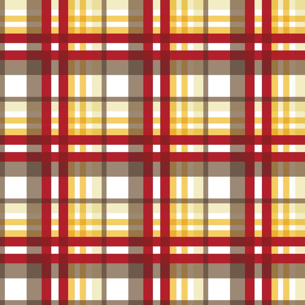 tartan pattern design texture is woven in a simple twill, two over two under the warp, advancing one thread at each pass. vector