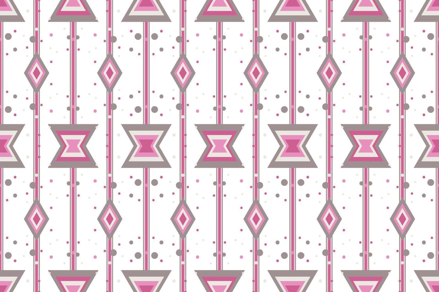 Trendy Modern geometrical shapes seamless pattern It consists of a polyhedron such as a circle