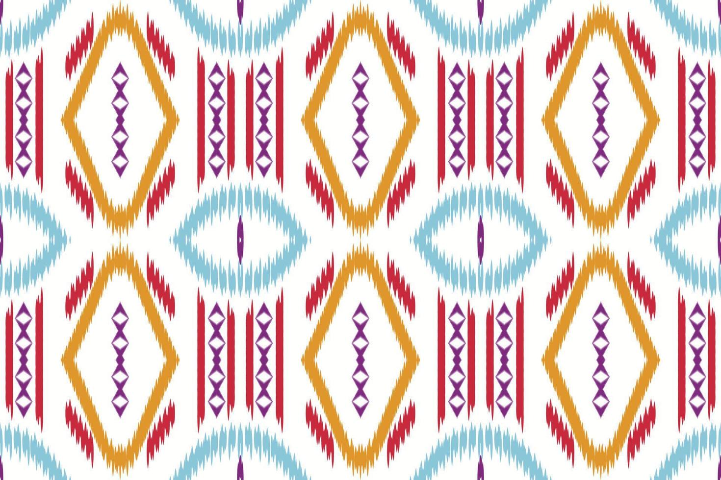 étnico ikat vector batik textil patrón sin costuras diseño de vector digital para imprimir saree kurti borneo borde de tela símbolos de pincel muestras con estilo