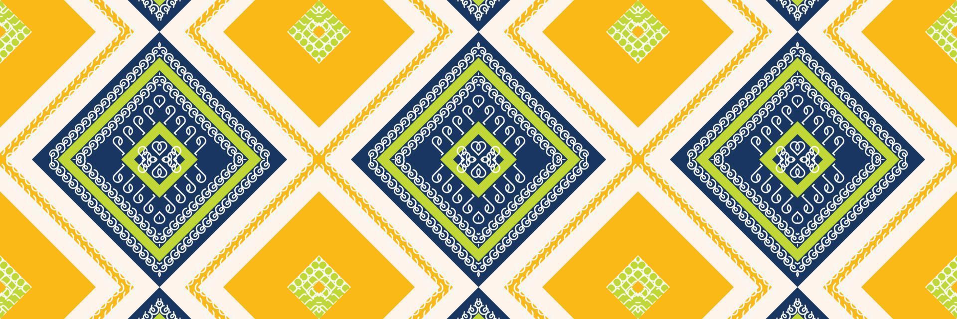 Indian ethnic design pattern. Geometric ethnic pattern traditional Design It is a pattern created by combining geometric shapes. Design for print. Using in the fashion industry. vector