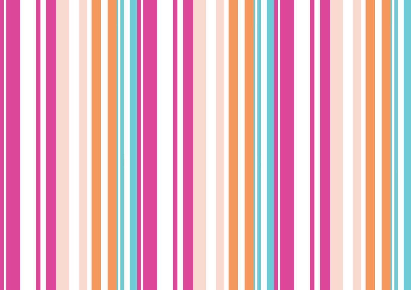 La tela rayada con patrón sin costuras de código de barras imprime un patrón de rayas simétrico con rayas de toldo verticales a pequeña escala, similar a las rayas en un palito de caramelo. vector