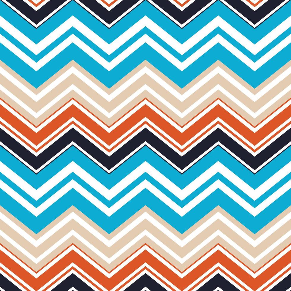 Chevrons seamless pattern digital art print fabric design pattern vector