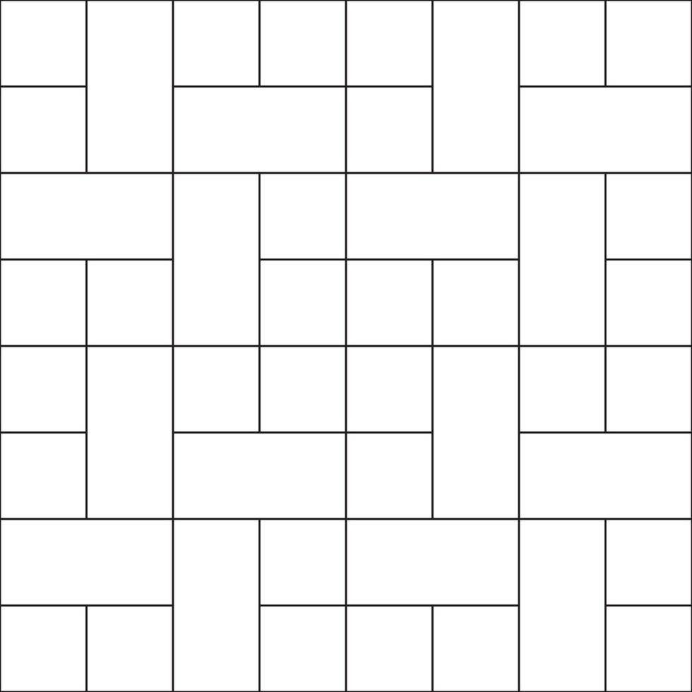 Simple outline parquet pattern. Zigzag geometric background. Vector illustration