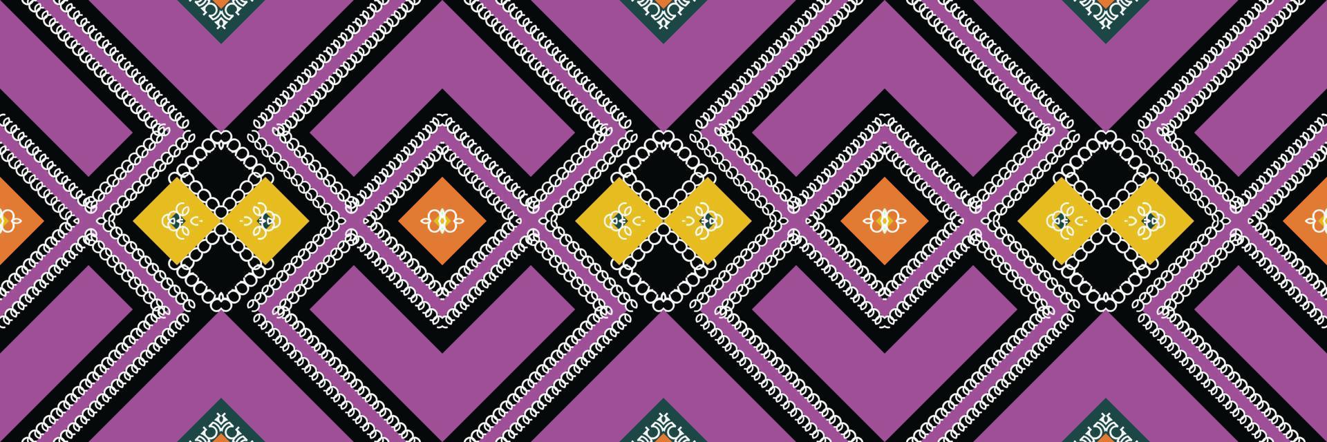 Ethnic pattern design of the Philippines. traditional patterned vector It is a pattern created by combining geometric shapes. Design for print. Using in the fashion industry.