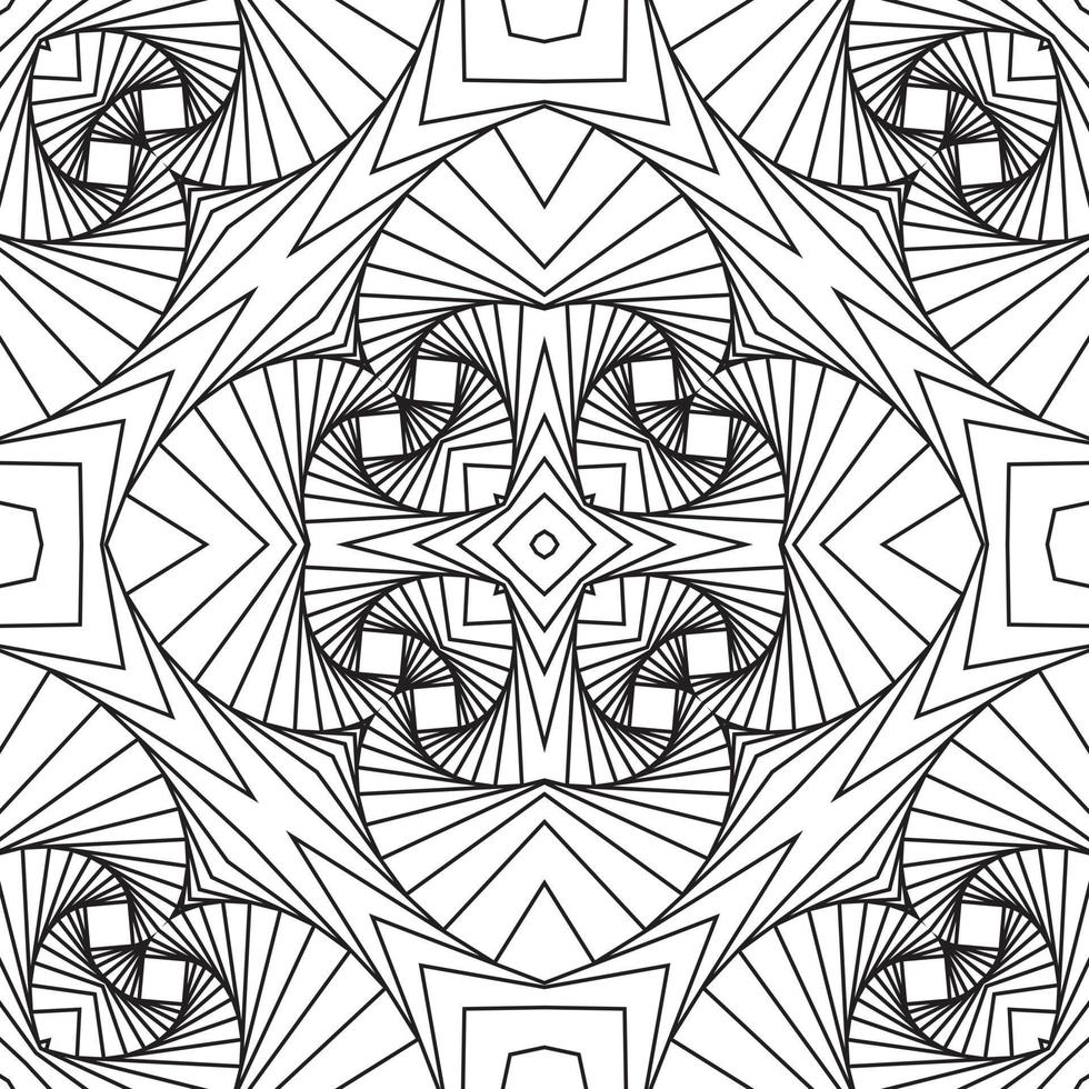 3D wireframe geometric shapes Vector Twisted Curved Stripe Modern Trendy Illustration of black white background. pattern,