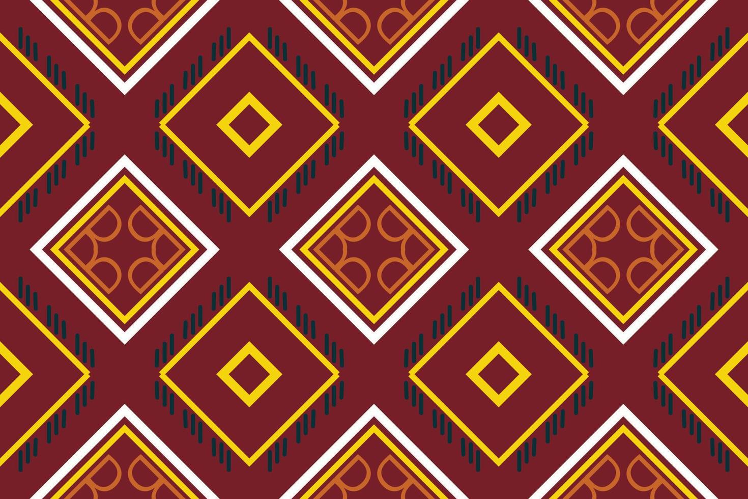 Simple ethnic design. traditional patterned vector It is a pattern created by combining geometric shapes. Design for print. Using in the fashion industry.