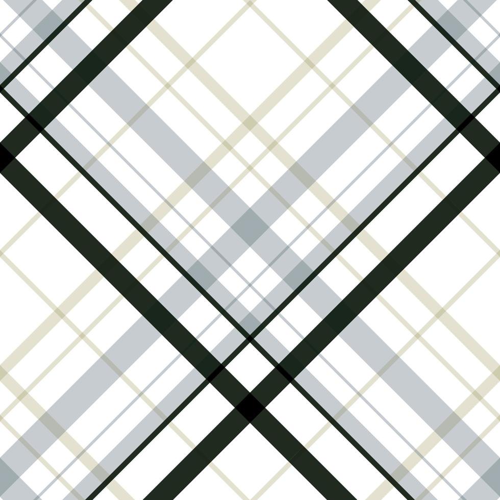 checkerboard pattern design textile is made with alternating bands of coloured pre dyed threads woven as both warp and weft at right angles to each other. vector